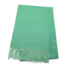 Green Plain Scarf