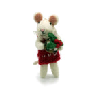 Mouse With Christmas Pudding