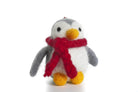 Small Grey Penguin with Scarf