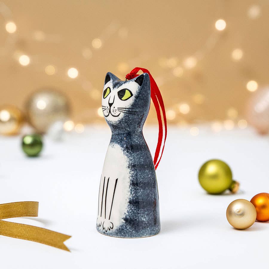 Ceramic cat christmas tree best sale