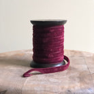 Rich Red Velvet Ribbon - 6 mm Spool