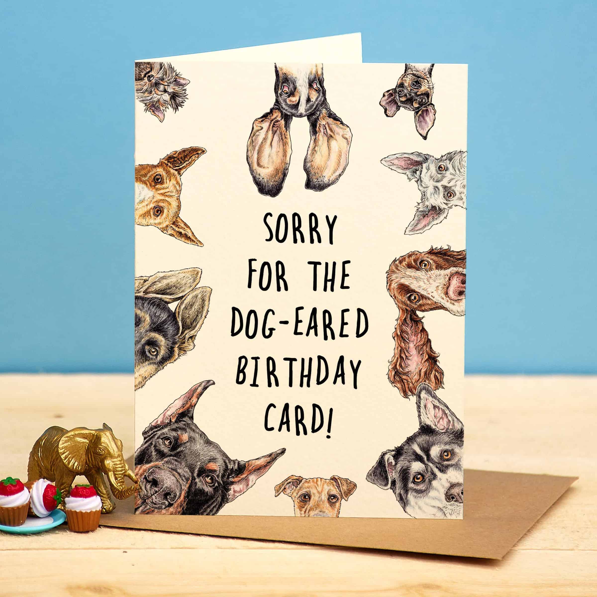 Dog Eared Card 