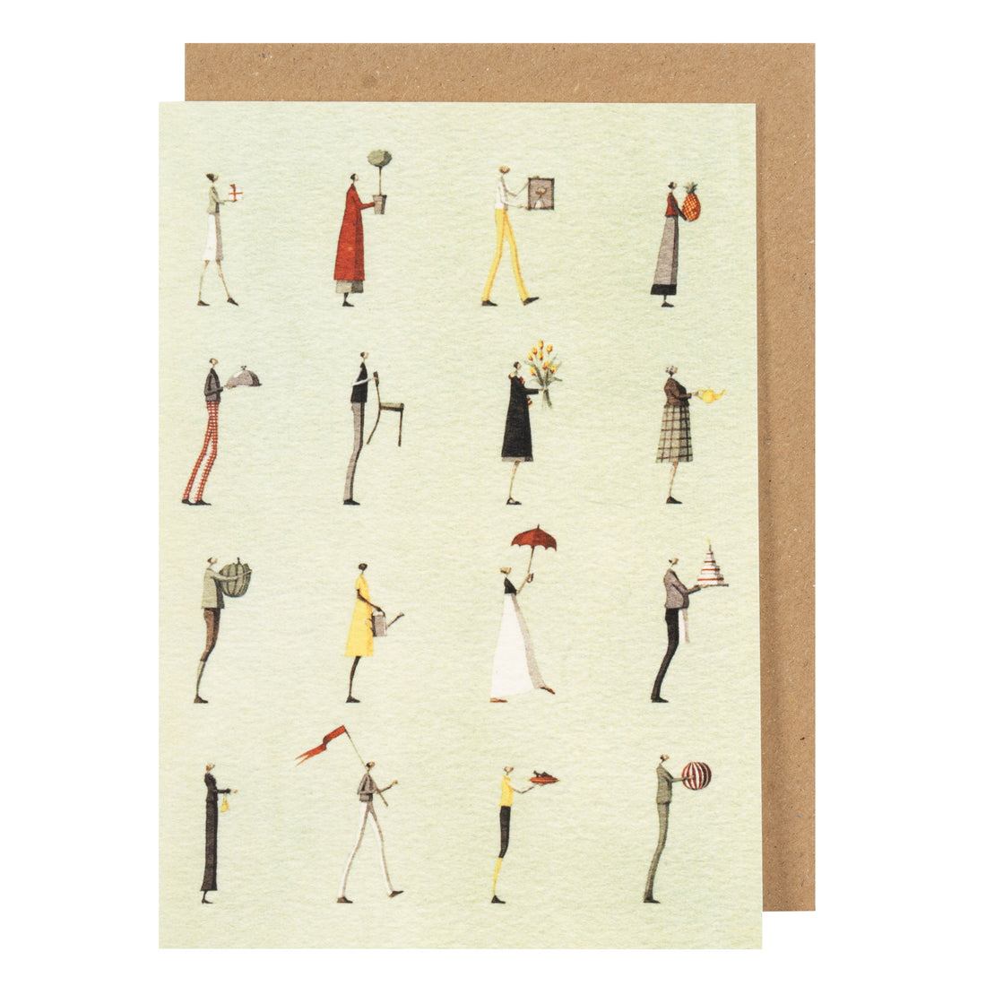 Bearing Gifts - Greeting Card Laura Stoddart