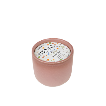 St Eval Sweetpea Pot Candle