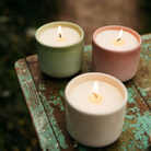 St Eval Sweetpea Pot Candle