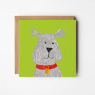 Scruffy Mutt Greeting Card