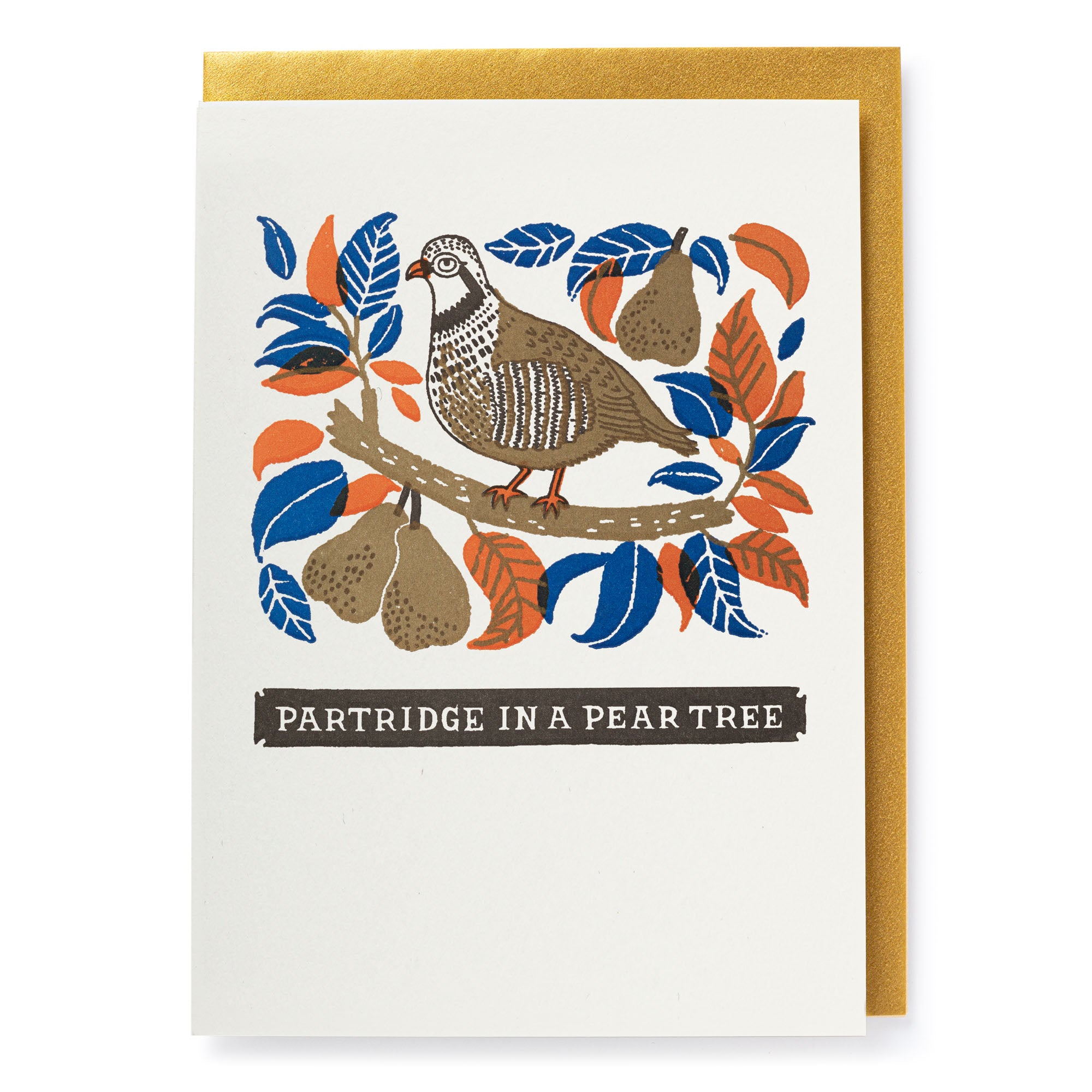 Partridge in a Pear Tree Greetings Card