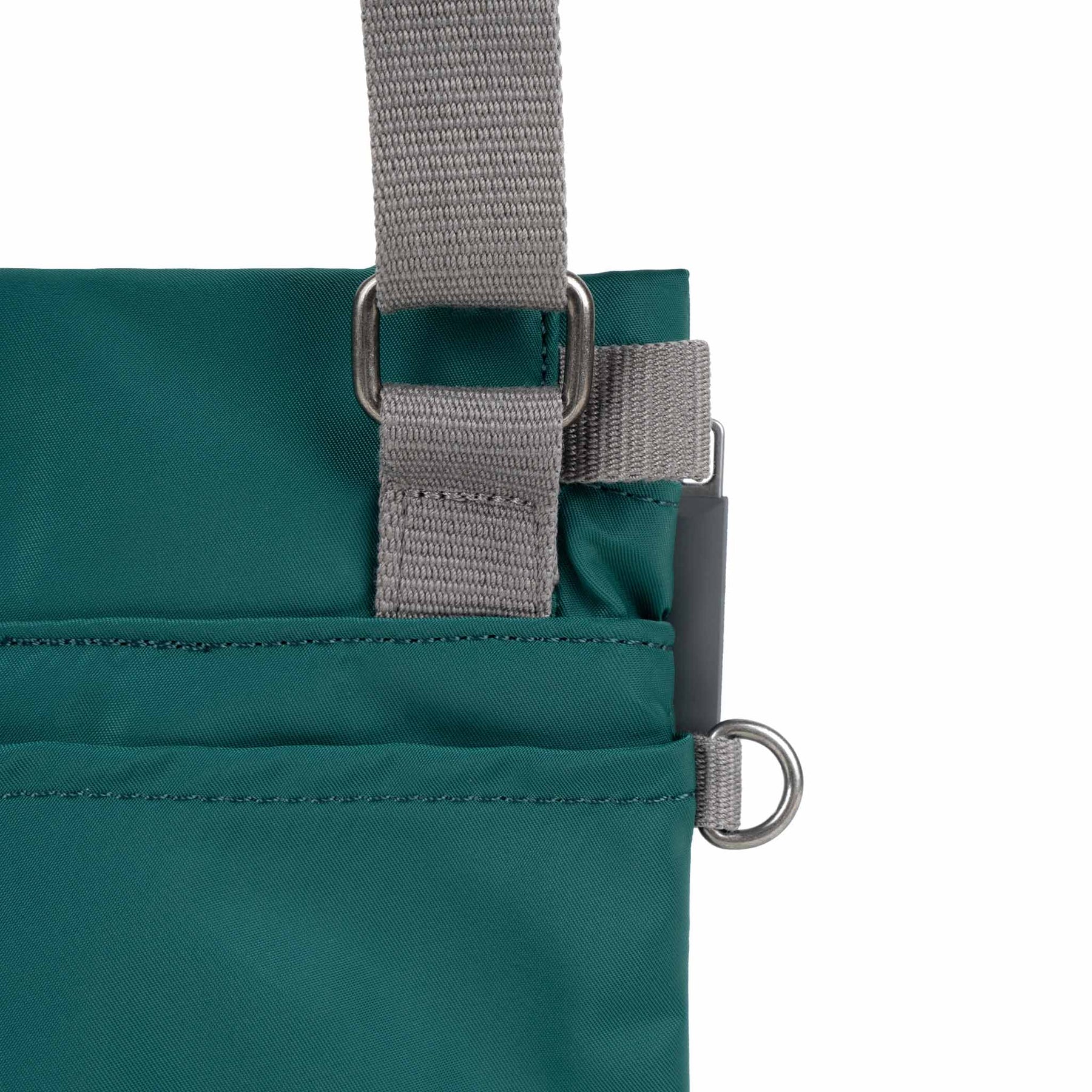 ROKA London Stratford Cross Body Bag: Teal