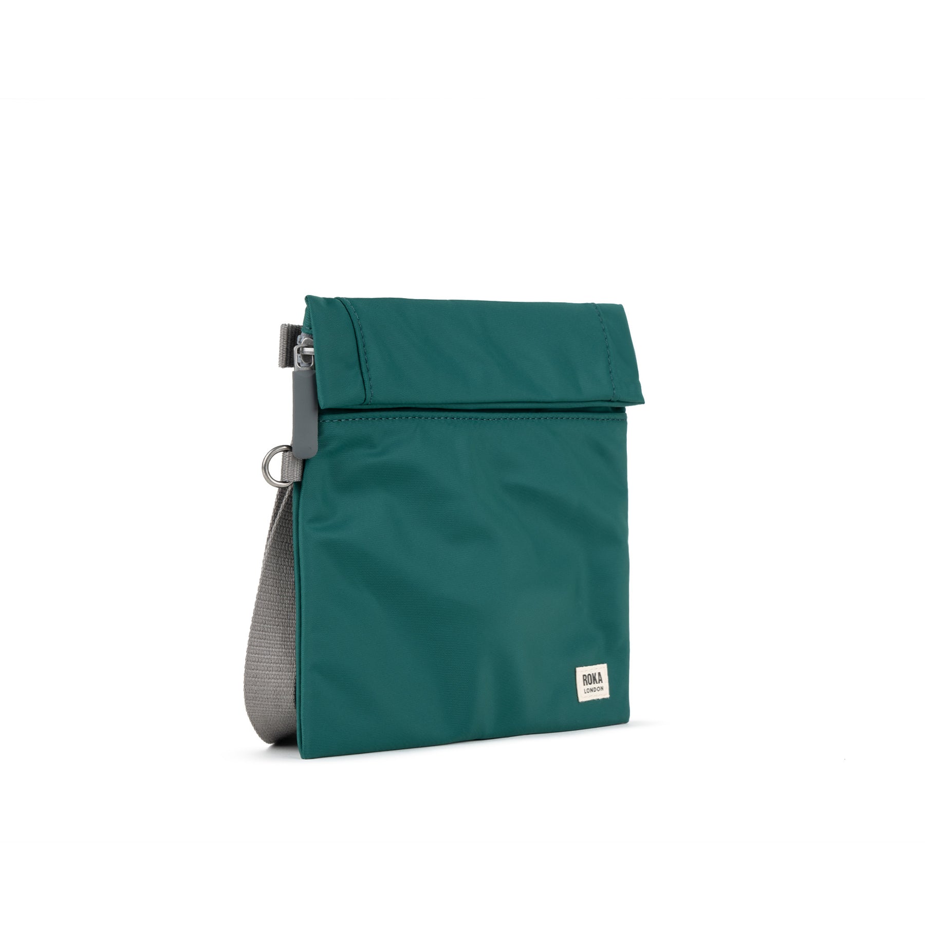 ROKA London Stratford Cross Body Bag: Teal