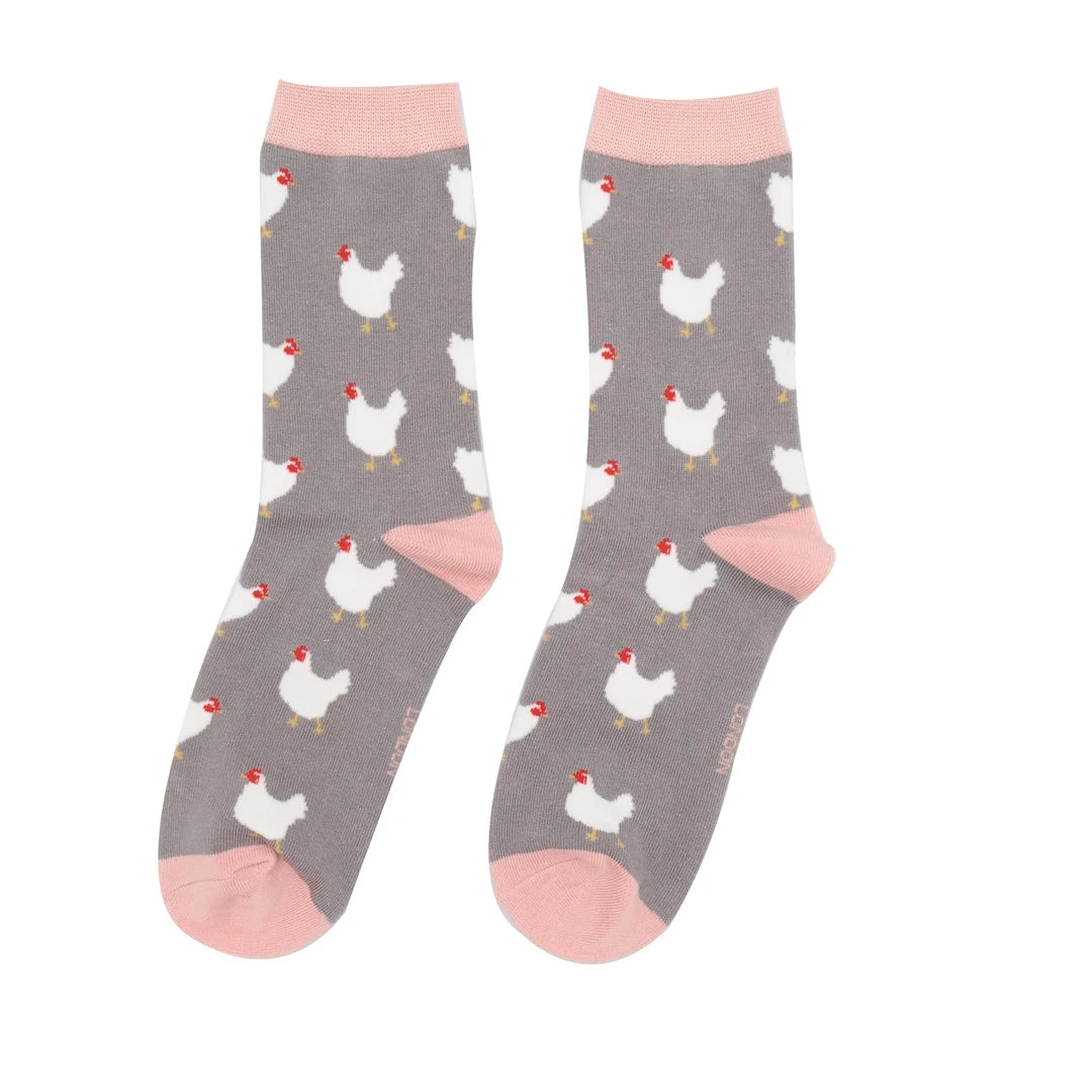 Hens Grey Socks