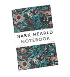 A5 Notebook - Tyger Tyger thread sewn notebook by Mark Hearld