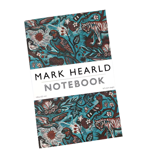 A5 Notebook - Tyger Tyger thread sewn notebook by Mark Hearld