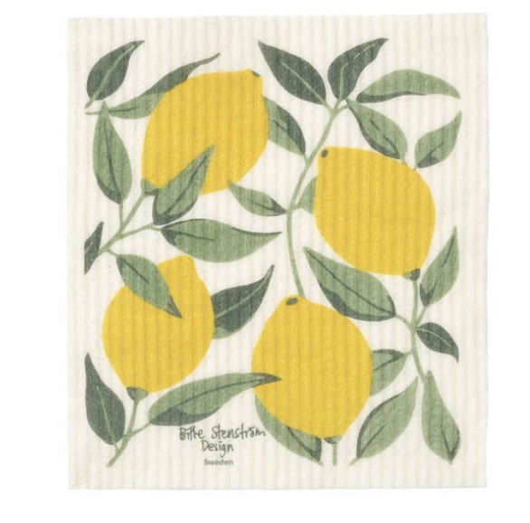 Lemon Tree Swedish Dishcloth