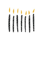 Candles - Greeting Card