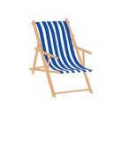 Deck Chair - Greeting Card