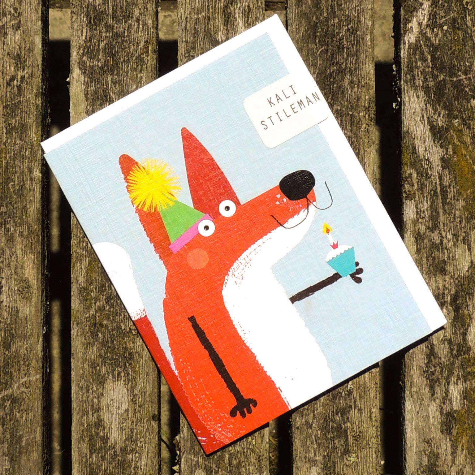 Mini Fox Greetings Card