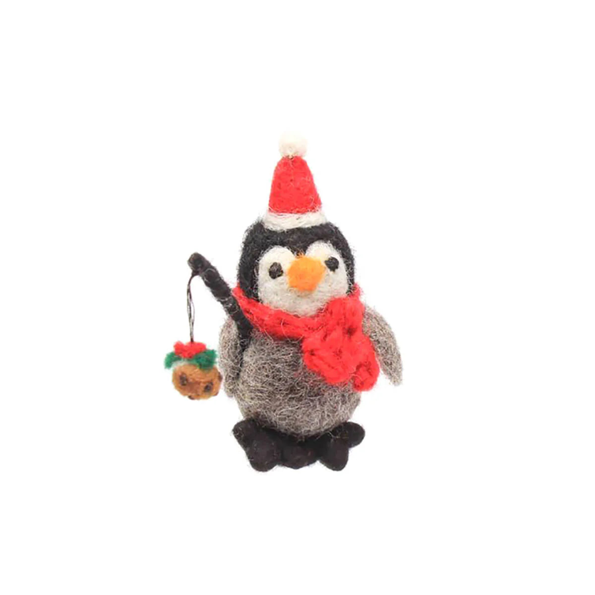 Penguin Fishing Hanging Christmas Decoration