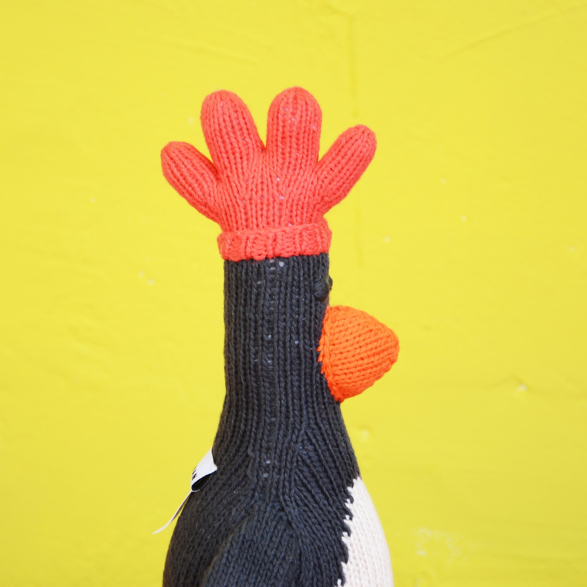 Hand Knitted Feathers McGraw Soft Toy