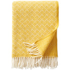 Pampas Yellow 100% Lambswool Throw