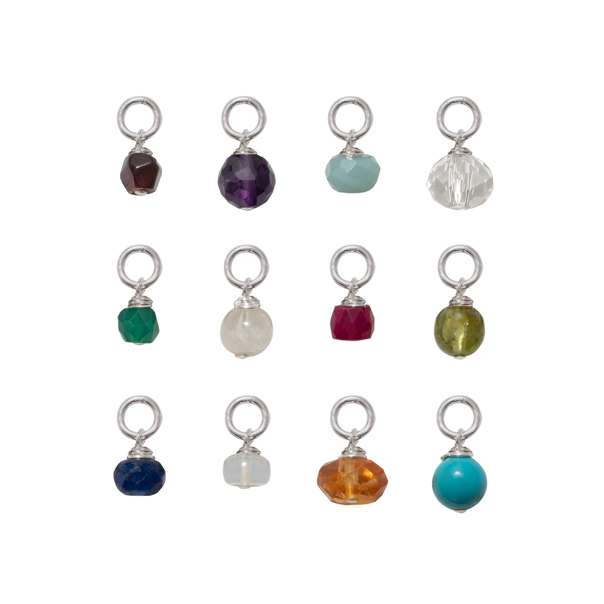 Birthstone Charm Lime Tree Design